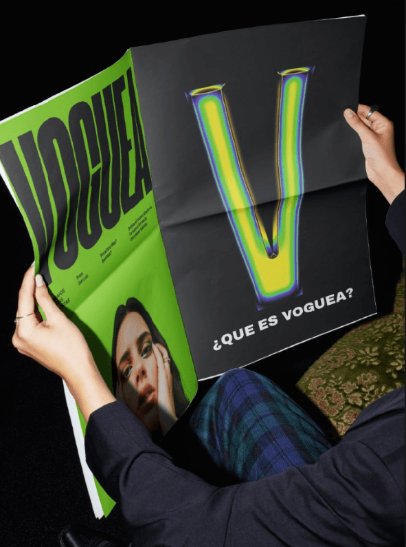 Product sketch concepts of backpack on paper